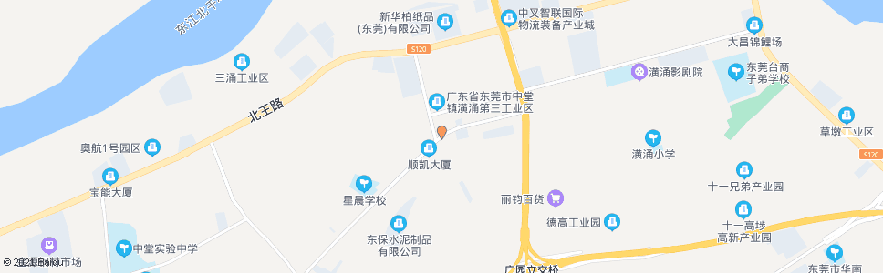 东莞金波罗公司路口_公交站地图_东莞公交_妙搜公交查询2025