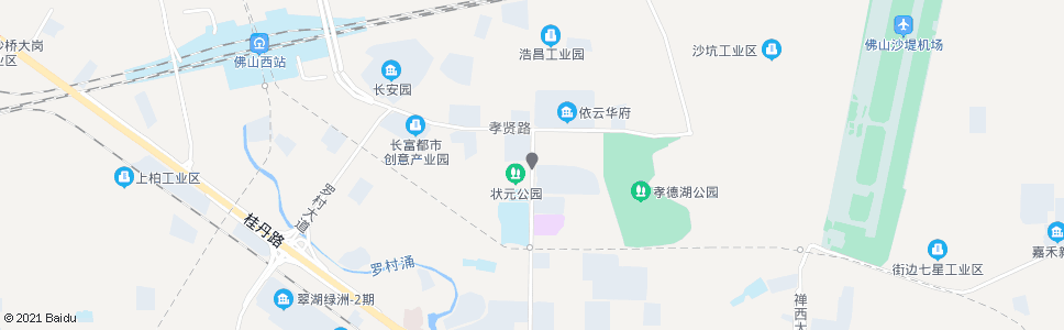 佛山吴村_公交站地图_佛山公交_妙搜公交查询2024