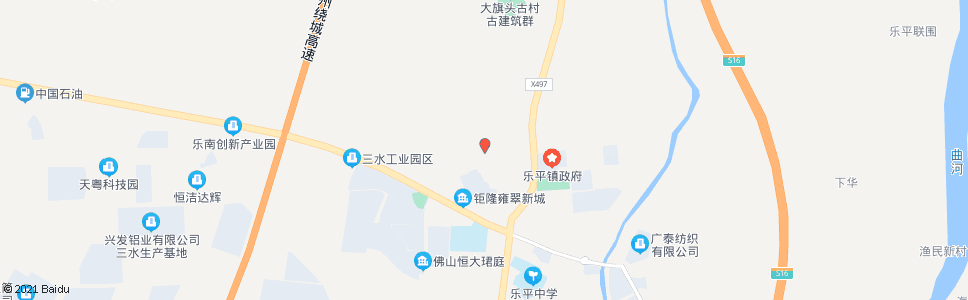 佛山企岗村_公交站地图_佛山公交_妙搜公交查询2025