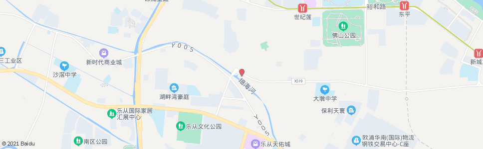 佛山荷村牌坊(荷岳公路)_公交站地图_佛山公交_妙搜公交查询2024