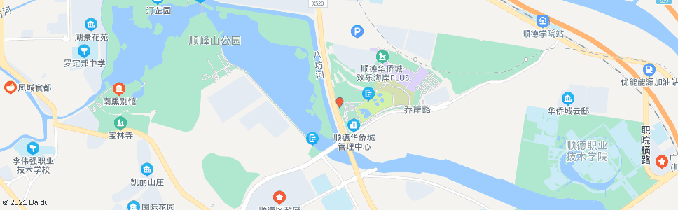 佛山碧桂路逢沙加油站_公交站地图_佛山公交_妙搜公交查询2025