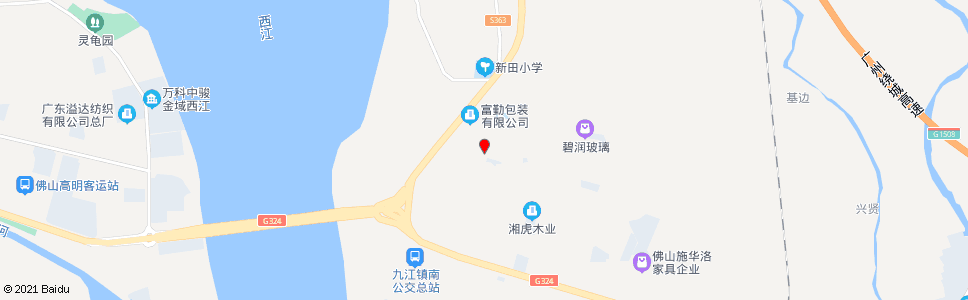 佛山南沙村_公交站地图_佛山公交_妙搜公交查询2024