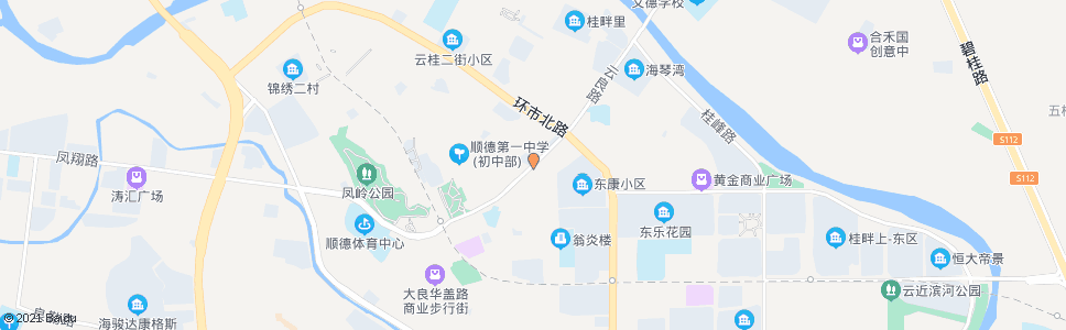 佛山丛云路(泰兴路口)_公交站地图_佛山公交_妙搜公交查询2025