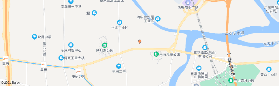 佛山竹基新村_公交站地图_佛山公交_妙搜公交查询2025