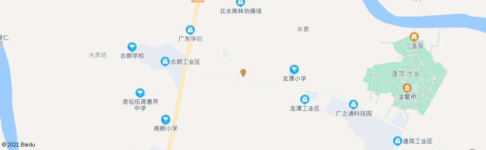 佛山齐龙路北水站_公交站地图_佛山公交_妙搜公交查询2025