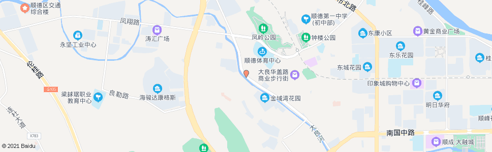 佛山鸿图新村_公交站地图_佛山公交_妙搜公交查询2024