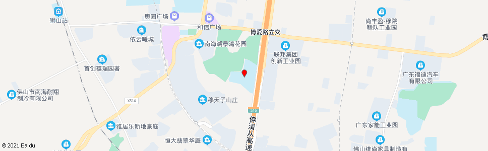 佛山石门实验小学_公交站地图_佛山公交_妙搜公交查询2025