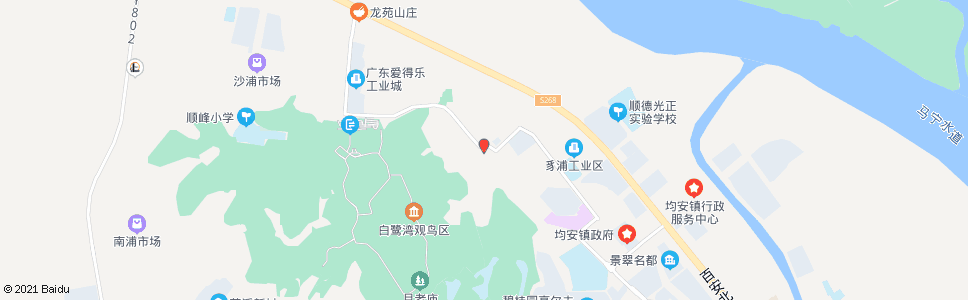 佛山豸甫市场_公交站地图_佛山公交_妙搜公交查询2024