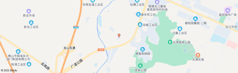 佛山华西小学_公交站地图_佛山公交_妙搜公交查询2025