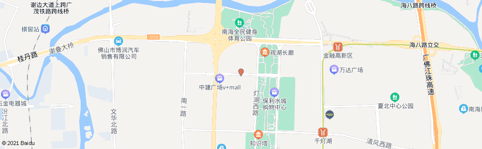 佛山南海实验小学_公交站地图_佛山公交_妙搜公交查询2024