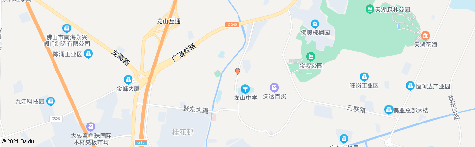 佛山苏溪路口_公交站地图_佛山公交_妙搜公交查询2025