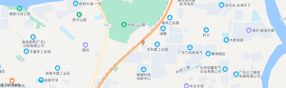 佛山建业中路朝桂路口_公交站地图_佛山公交_妙搜公交查询2024