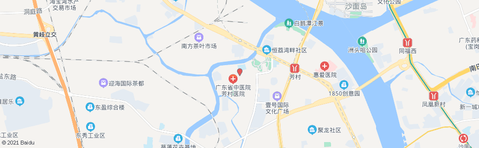 佛山市慈善医院_公交站地图_佛山公交_妙搜公交查询2025