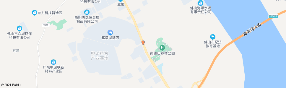 佛山富湾省纺院_公交站地图_佛山公交_妙搜公交查询2024