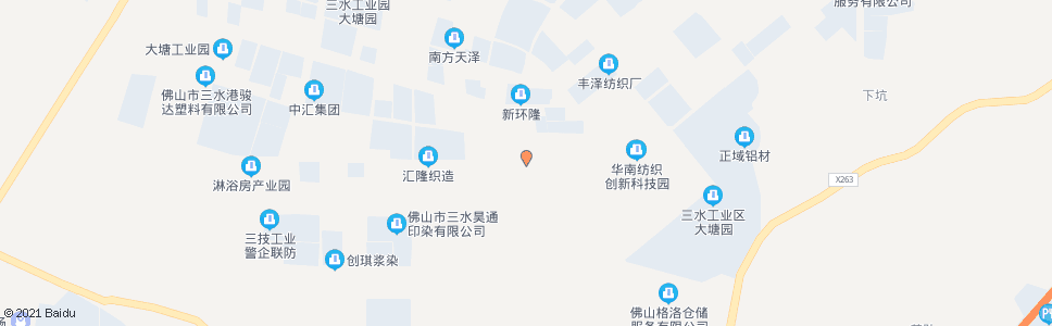 佛山污水处理厂(大塘)_公交站地图_佛山公交_妙搜公交查询2025