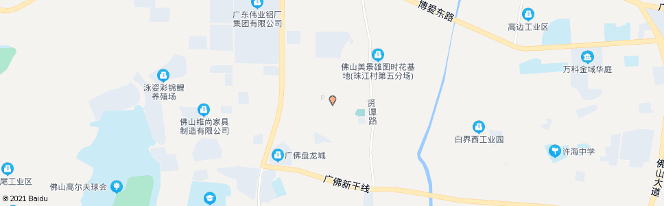 佛山谭边村口(虹岭路)_公交站地图_佛山公交_妙搜公交查询2025