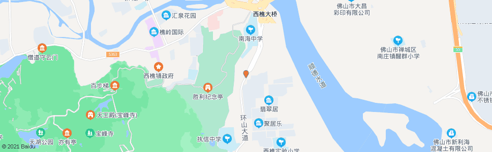 佛山山根莘村(樵晖新城)_公交站地图_佛山公交_妙搜公交查询2024