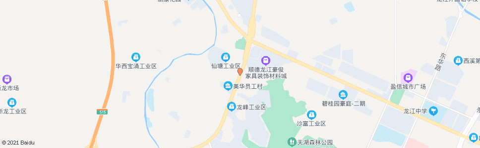 佛山仙塘路口_公交站地图_佛山公交_妙搜公交查询2025