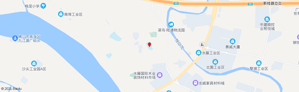 佛山水藤小学_公交站地图_佛山公交_妙搜公交查询2025