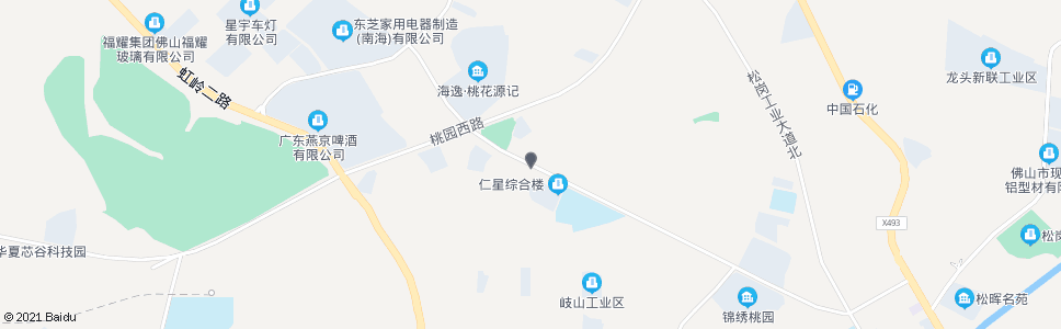 佛山南海实验中学附属小学_公交站地图_佛山公交_妙搜公交查询2025