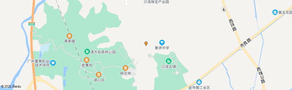 广州象贤中学(福北路)_公交站地图_广州公交_妙搜公交查询2024