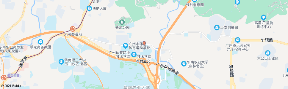 广州长兴路东_公交站地图_广州公交_妙搜公交查询2024