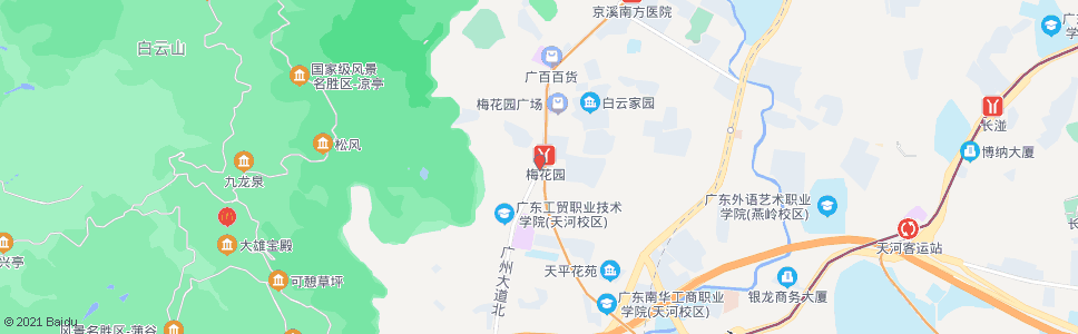 广州梅园新村_公交站地图_广州公交_妙搜公交查询2024