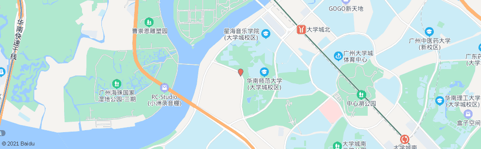 广州北亭村大街_公交站地图_广州公交_妙搜公交查询2024