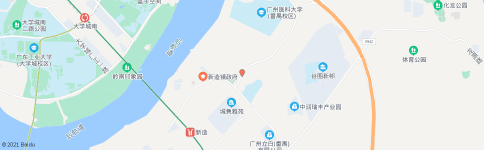 广州崇德村_公交站地图_广州公交_妙搜公交查询2024