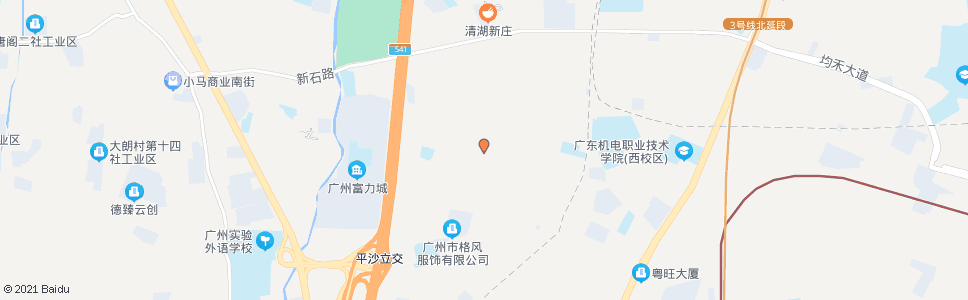 广州罗岗市场_公交站地图_广州公交_妙搜公交查询2025