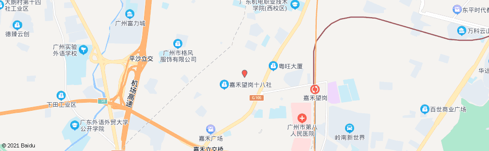 广州望岗工业一路_公交站地图_广州公交_妙搜公交查询2024