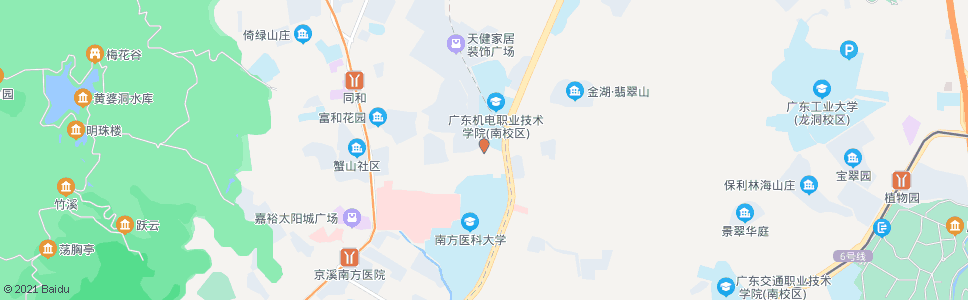 广州天健装饰材料城_公交站地图_广州公交_妙搜公交查询2024