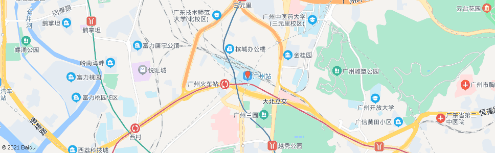 广州河西路口_公交站地图_广州公交_妙搜公交查询2025