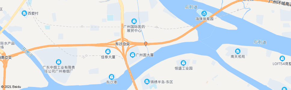 广州洛村_公交站地图_广州公交_妙搜公交查询2025