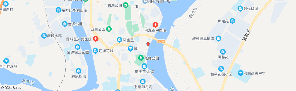 河源下围村_公交站地图_河源公交_妙搜公交查询2024