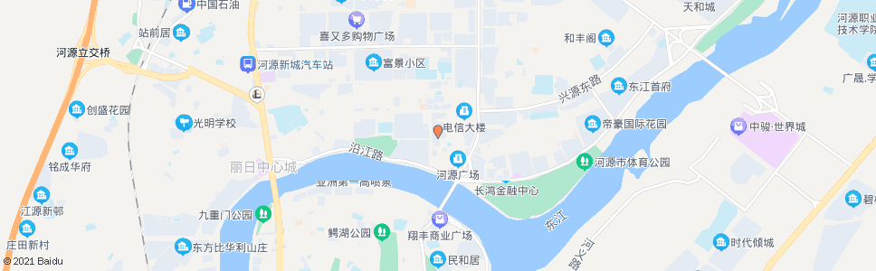 河源市公安局_公交站地图_河源公交_妙搜公交查询2024