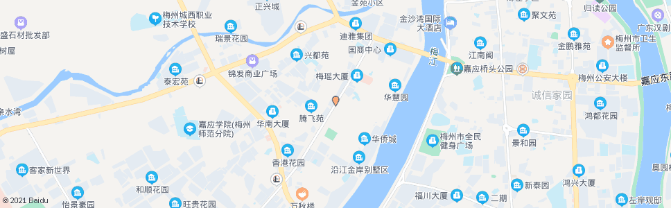 梅州科技路口_公交站地图_梅州公交_妙搜公交查询2024