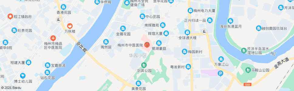 梅州家炳医院_公交站地图_梅州公交_妙搜公交查询2025