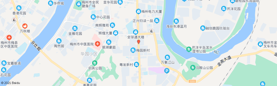 梅州梅园新村_公交站地图_梅州公交_妙搜公交查询2025