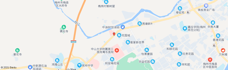 梅州铁卢桥医院_公交站地图_梅州公交_妙搜公交查询2025