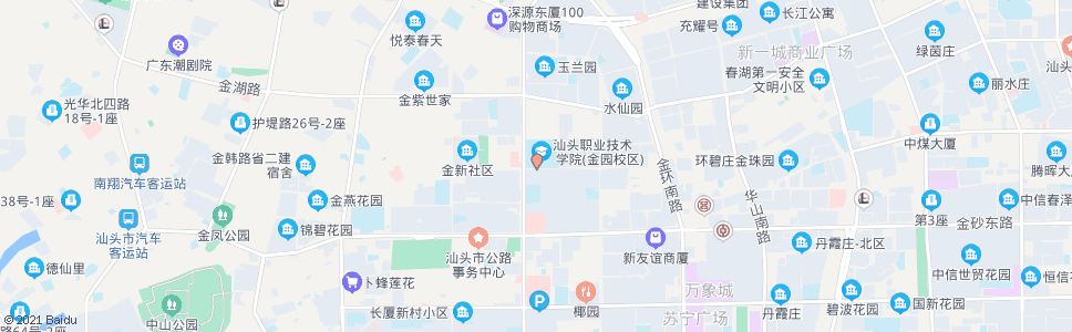 汕头教育学院_公交站地图_汕头公交_妙搜公交查询2024