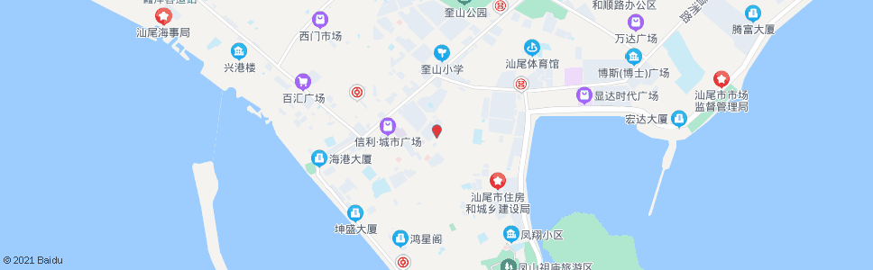 汕尾四马路口_公交站地图_汕尾公交_妙搜公交查询2025