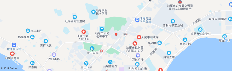 汕尾市政府_公交站地图_汕尾公交_妙搜公交查询2024