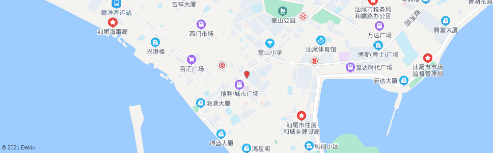 汕尾市财政局_公交站地图_汕尾公交_妙搜公交查询2025