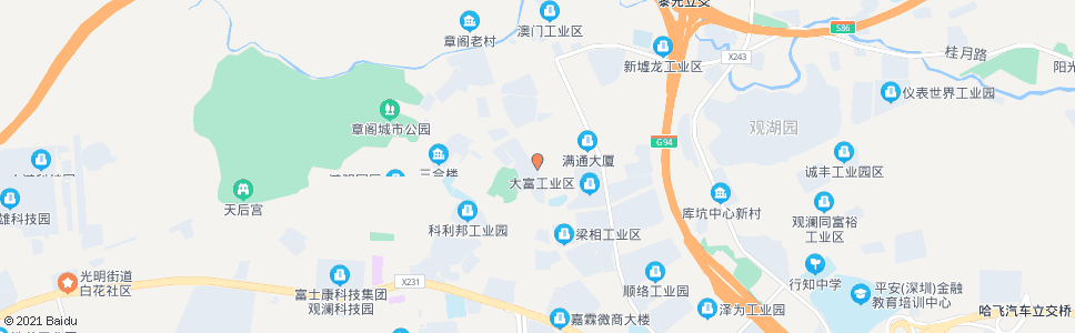 深圳塘前村_公交站地图_深圳公交_妙搜公交查询2025