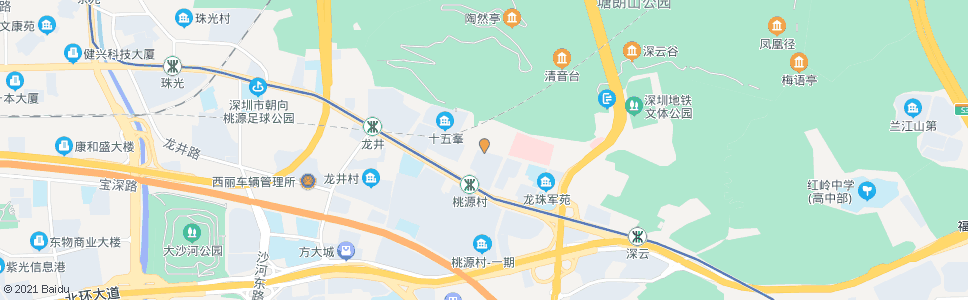 深圳龙苑西路_公交站地图_深圳公交_妙搜公交查询2025