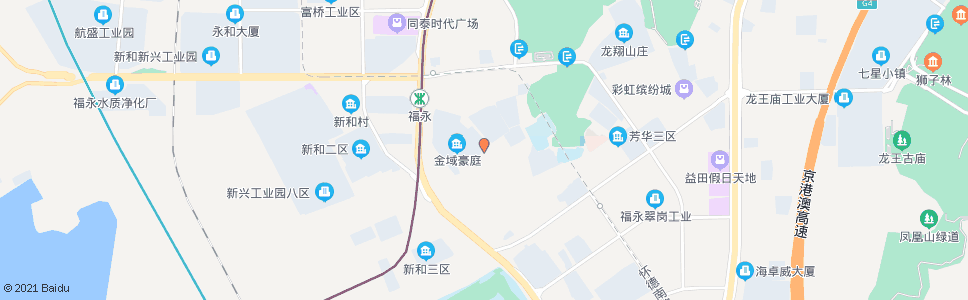 深圳福永村_公交站地图_深圳公交_妙搜公交查询2025