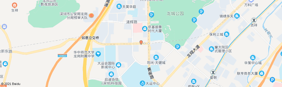 深圳中海凯骊酒店北_公交站地图_深圳公交_妙搜公交查询2024