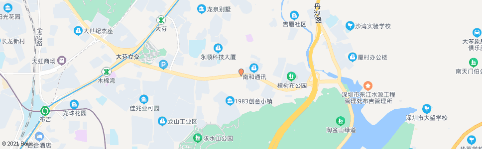 深圳泥岗村2_公交站地图_深圳公交_妙搜公交查询2024