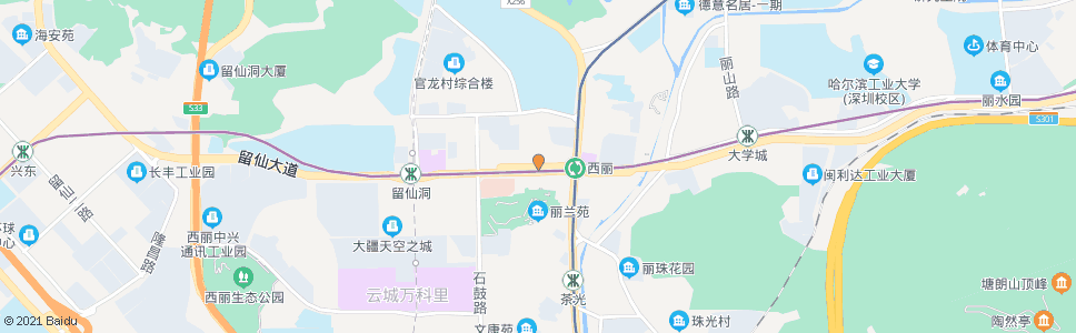 深圳新围村_公交站地图_深圳公交_妙搜公交查询2024